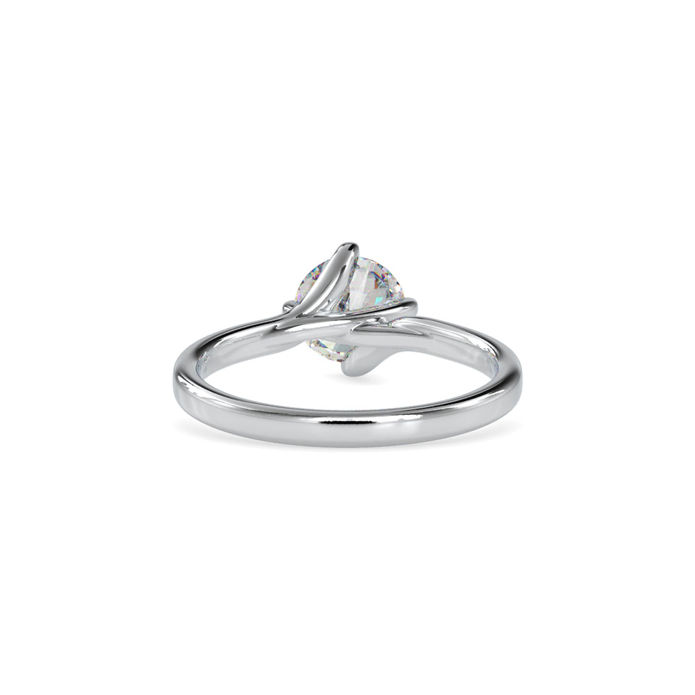 1.2 CT Modern Edge Lab-Grown Diamond Princess Cut Ring