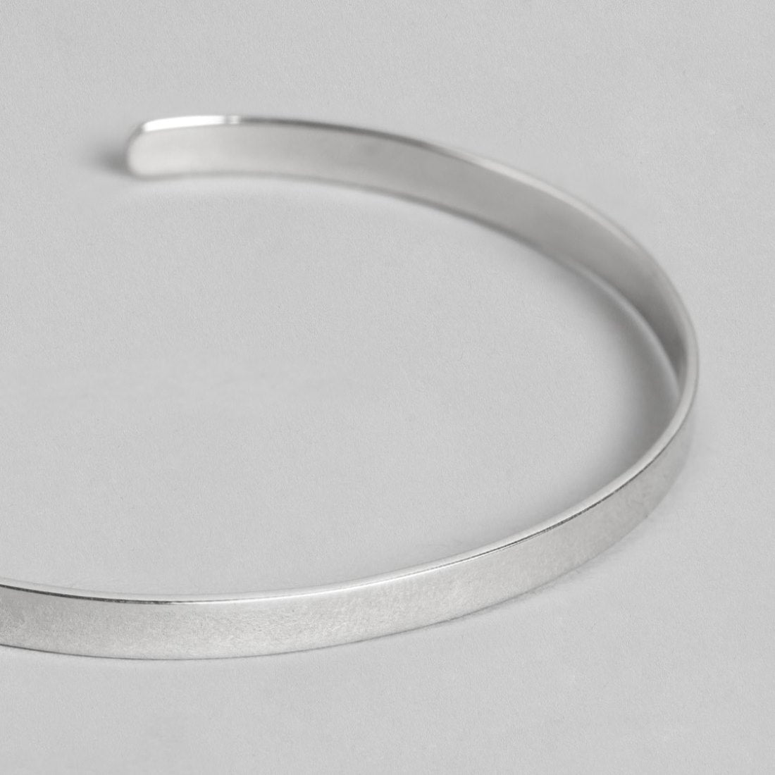 Eternal Simplicity Rhodium-Plated 925 Sterling Silver Bracelets