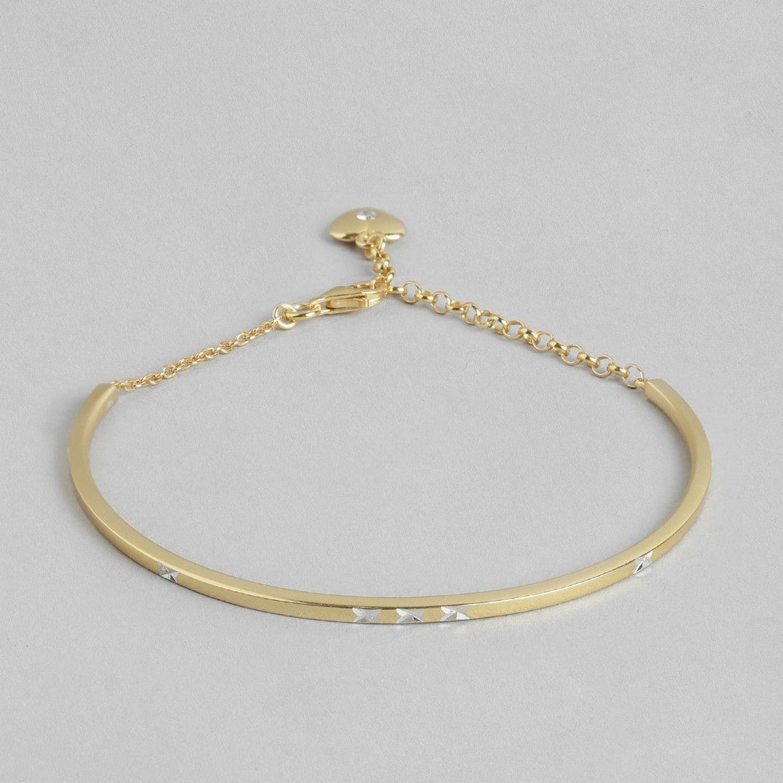 Minimal Gold Plated 925 Sterling Silver Bracelet