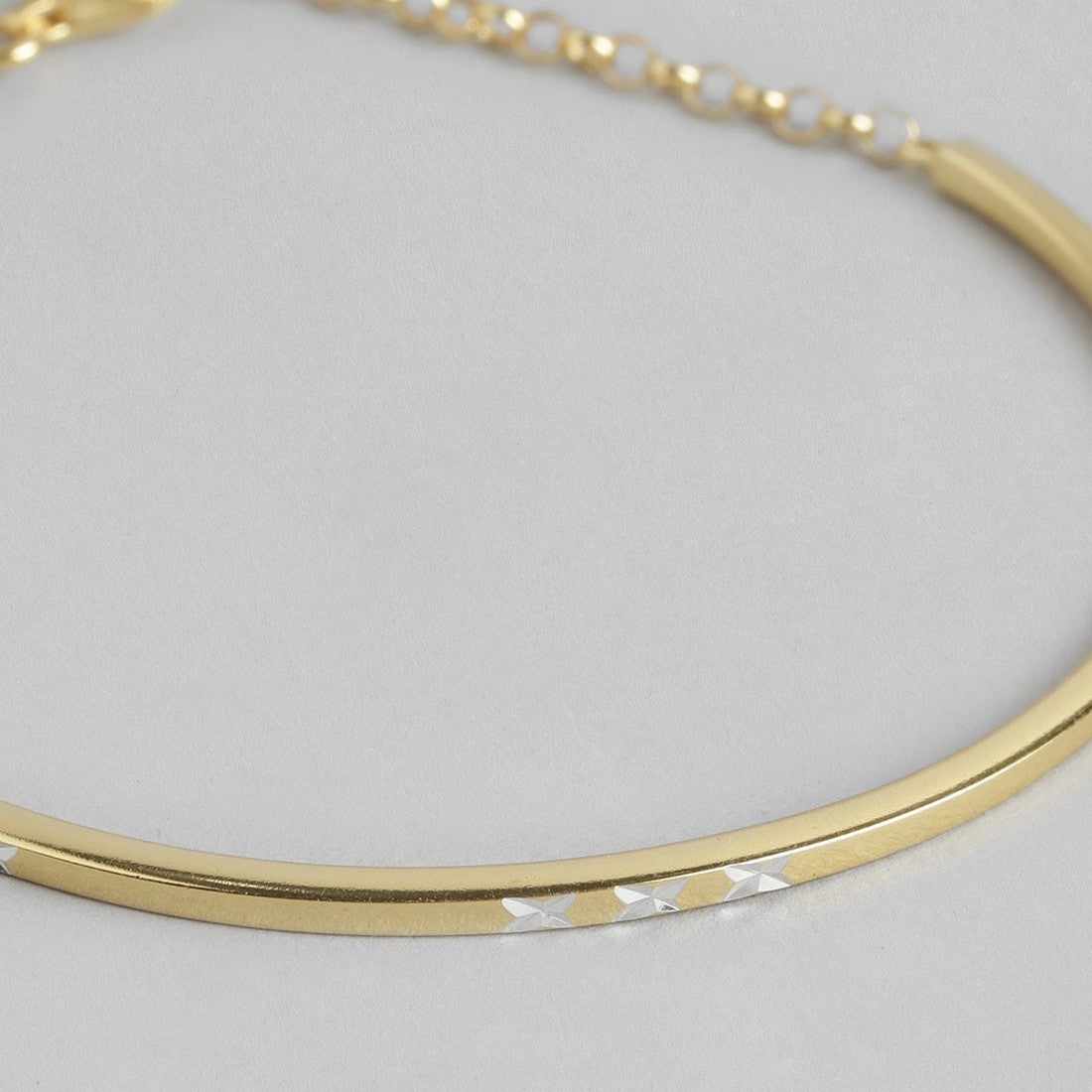 Minimal Gold Plated 925 Sterling Silver Bracelet