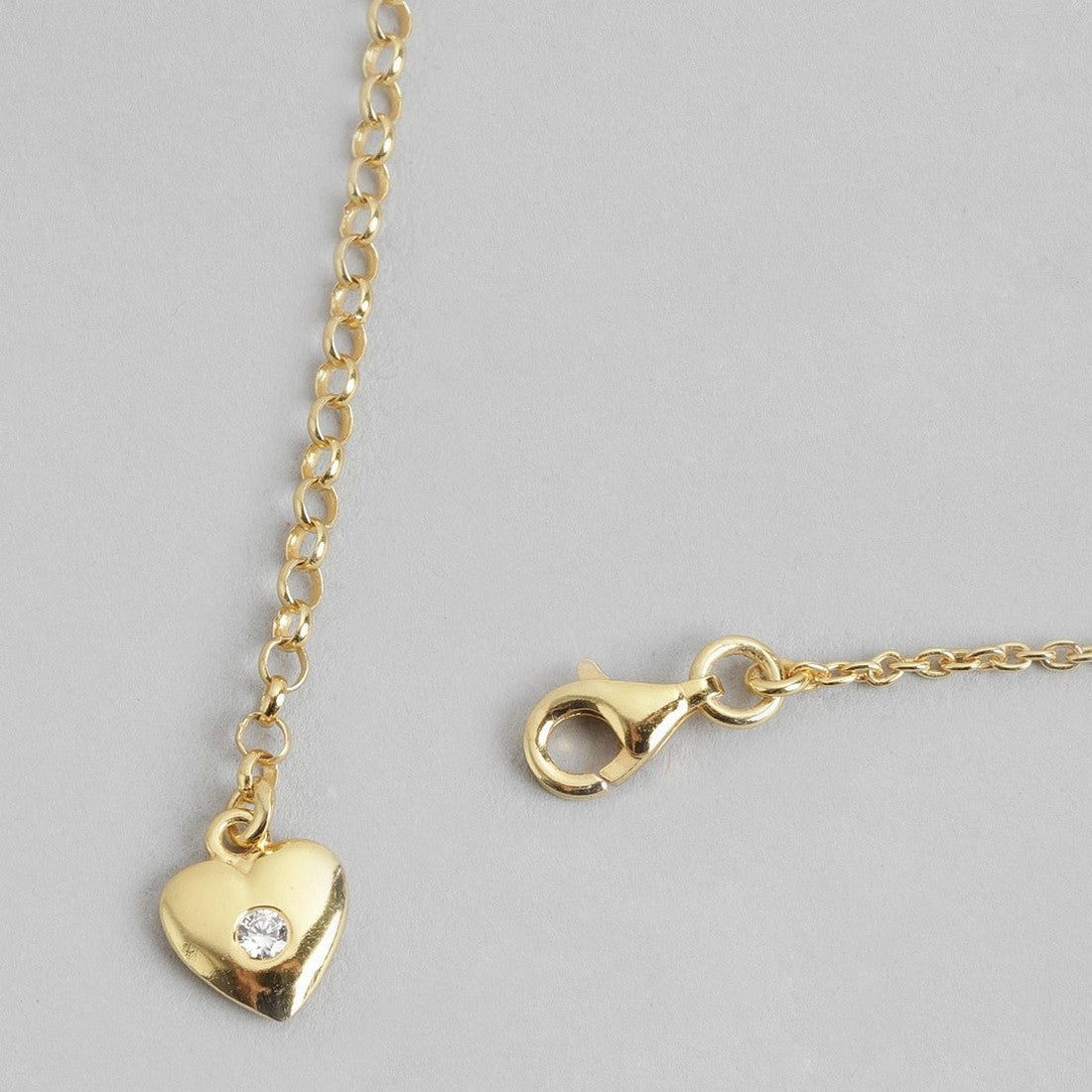 Minimal Gold Plated 925 Sterling Silver Bracelet