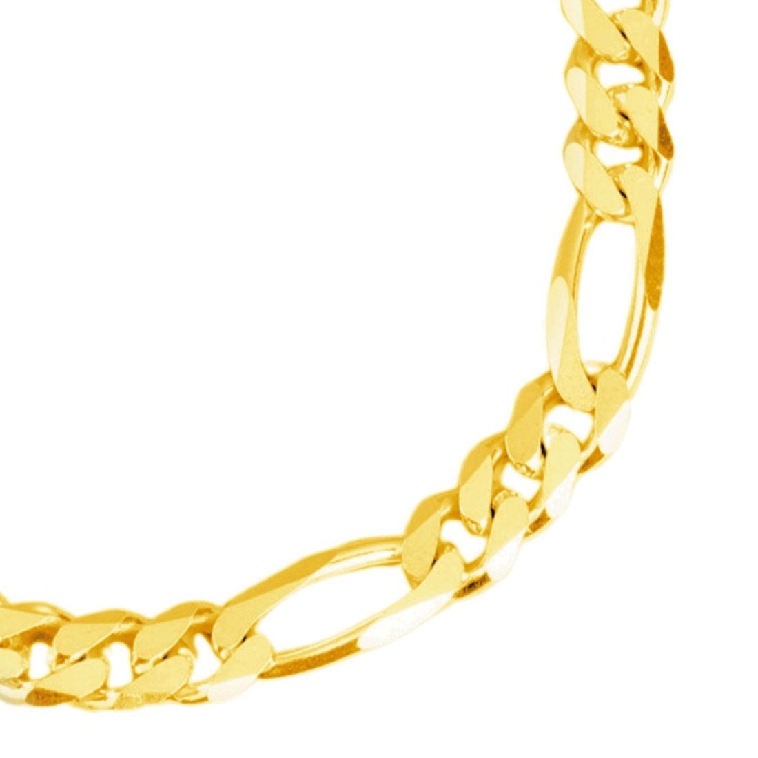 Luxurious Gold Plated 925 Sterling Silver Men's Linked Bracelet