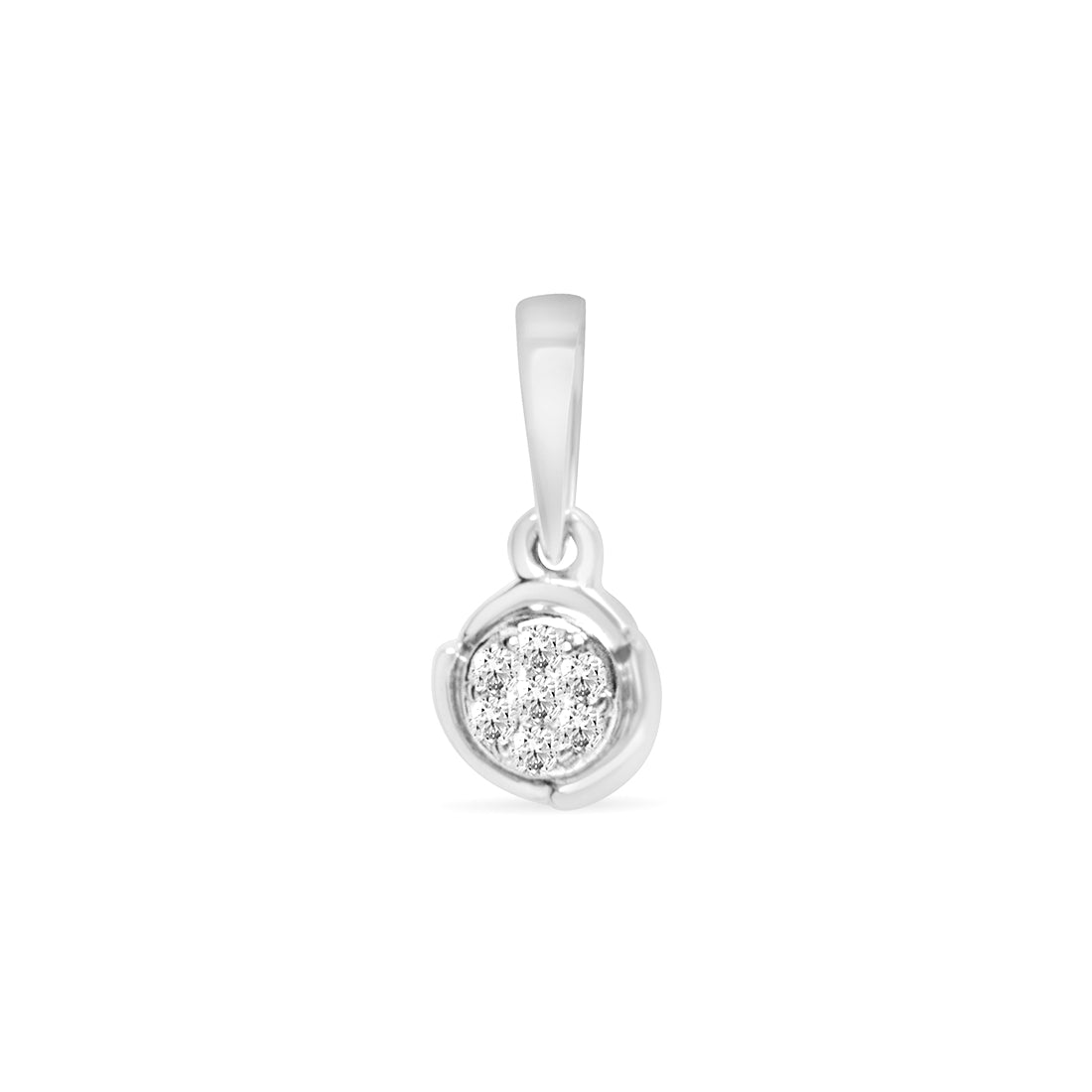 Elite Gold Pendant with Lab-Grown Diamonds without Chain