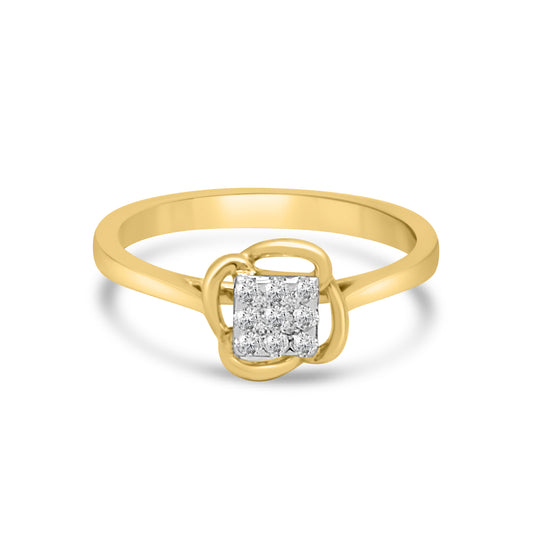 Mystic Gold Ring with Lab-Grown Diamonds