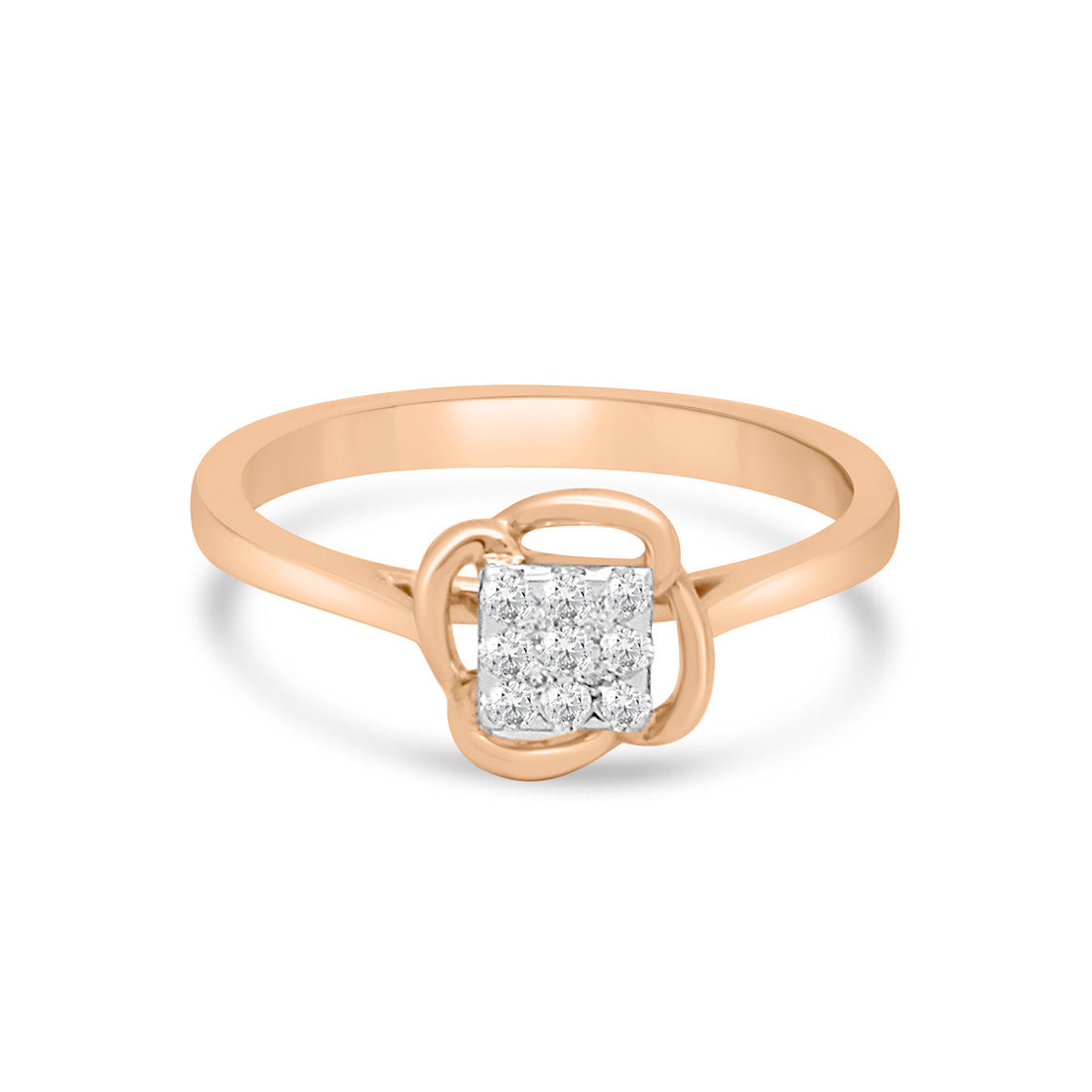 Mystic Gold Ring with Lab-Grown Diamonds