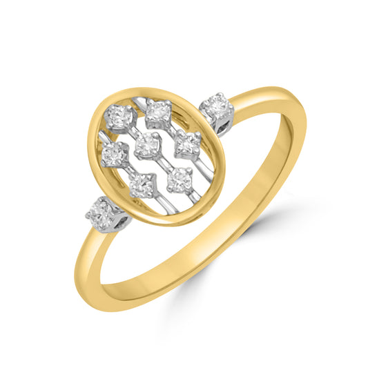 Mesmerizing Dream Gold Ring with Lab-Grown Diamonds