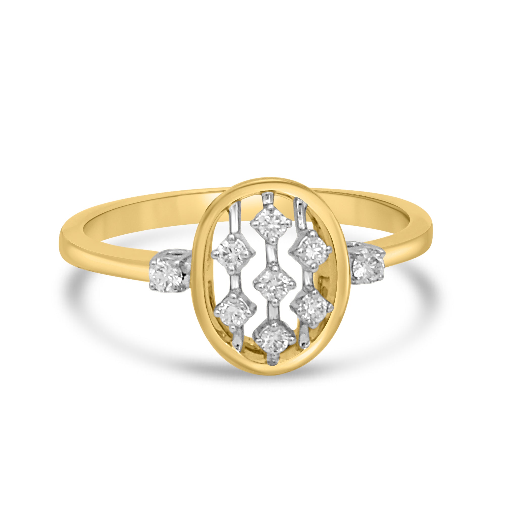 Mesmerizing Dream Gold Ring with Lab-Grown Diamonds