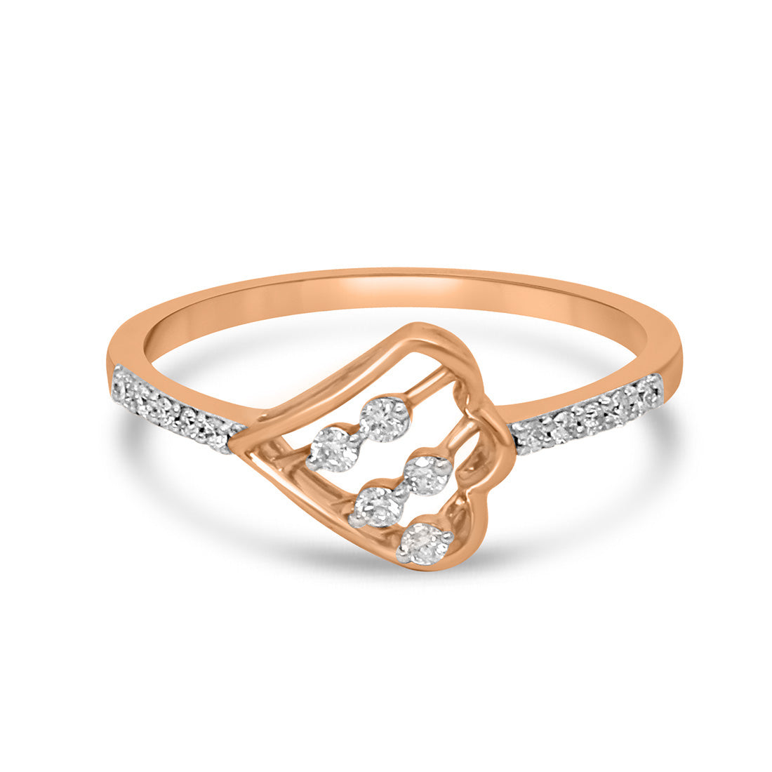 Frost Fairy Gold Ring with Lab-Grown Diamonds