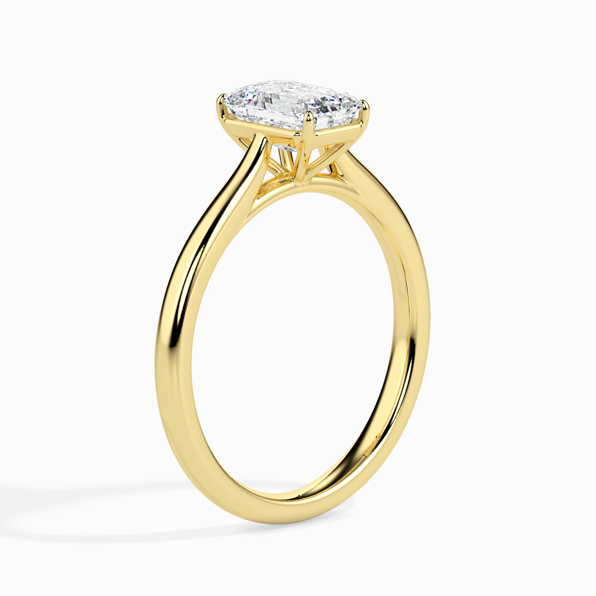 0.5 CT Everlasting Light Lab-Grown Diamond Solitaire Ring