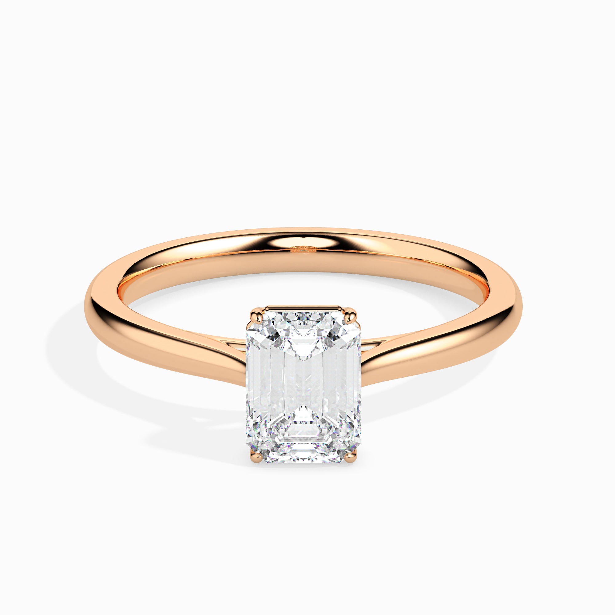 0.5 CT Everlasting Light Lab-Grown Diamond Solitaire Ring