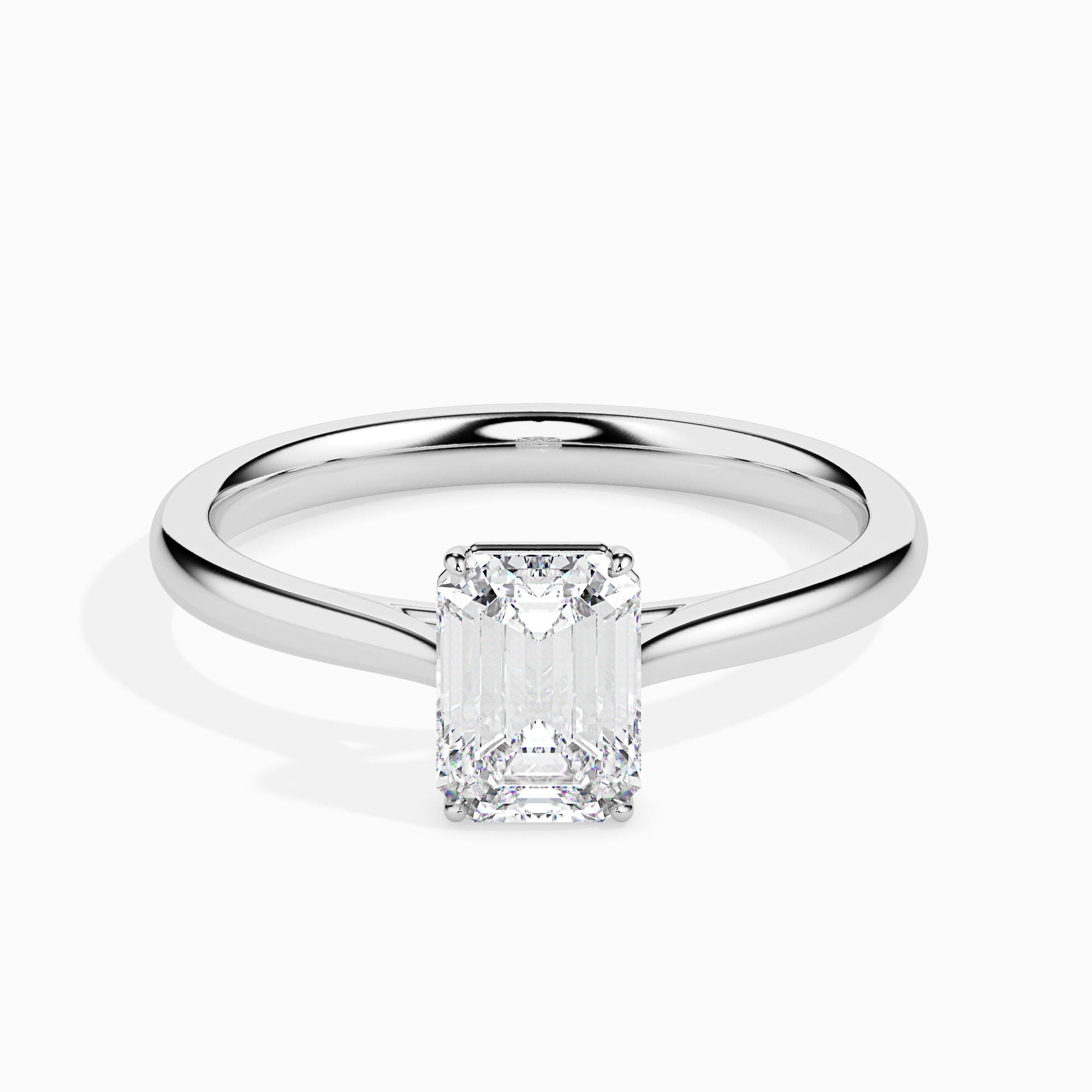 0.5 CT Everlasting Light Lab-Grown Diamond Solitaire Ring