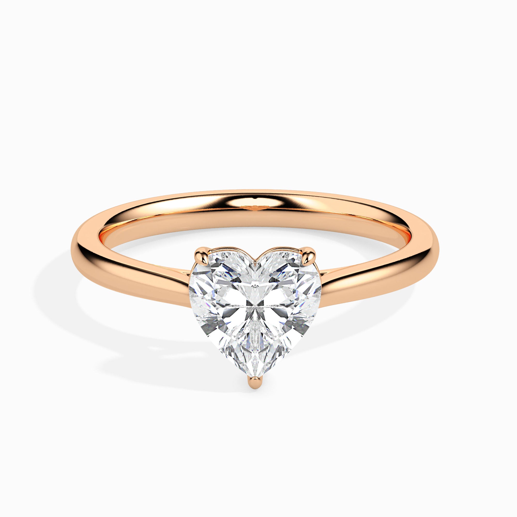 0.5 CT Love's Embrace Forever Diamond Heart Ring