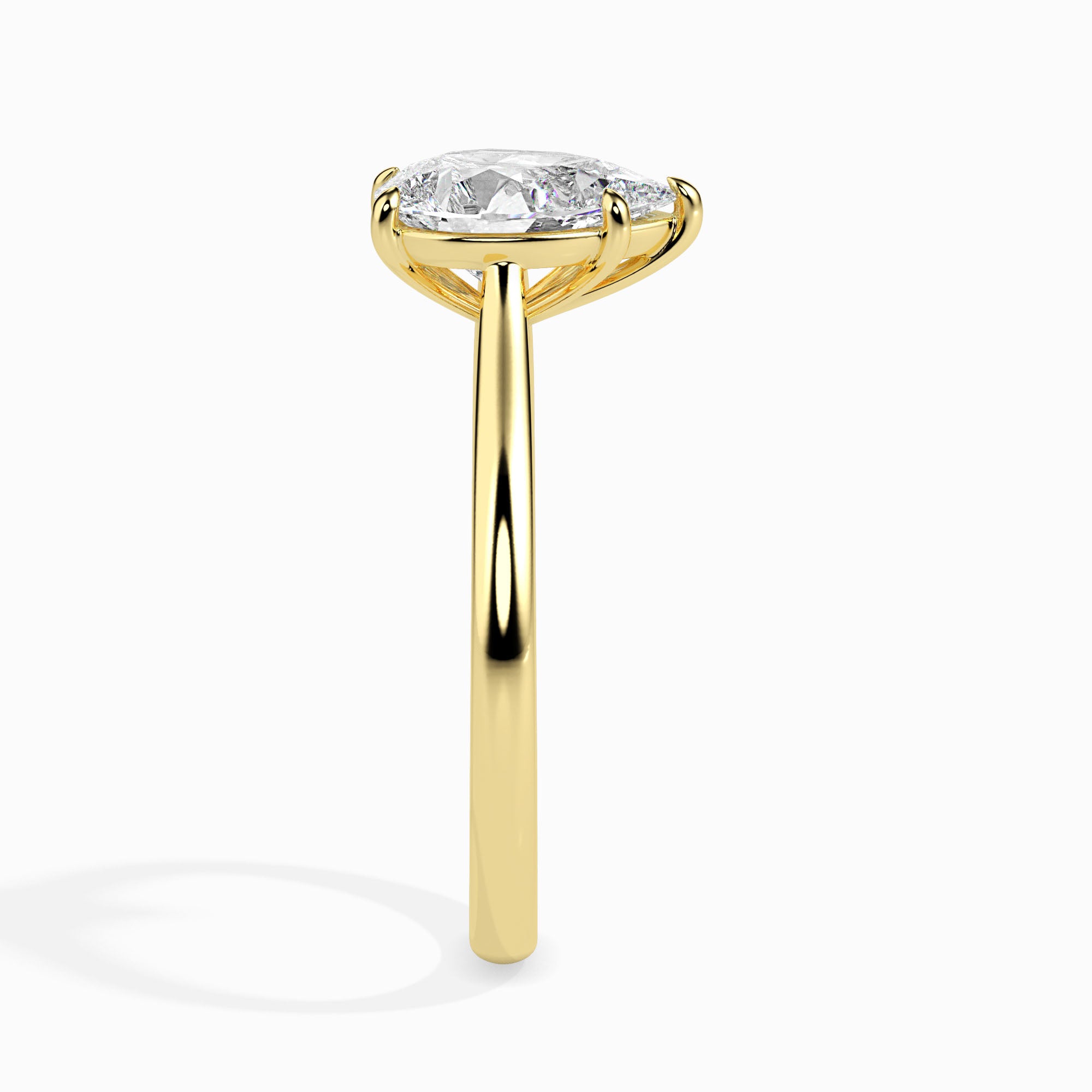 1 CT Marquise Grace Ring with Lab-Grown Diamonds