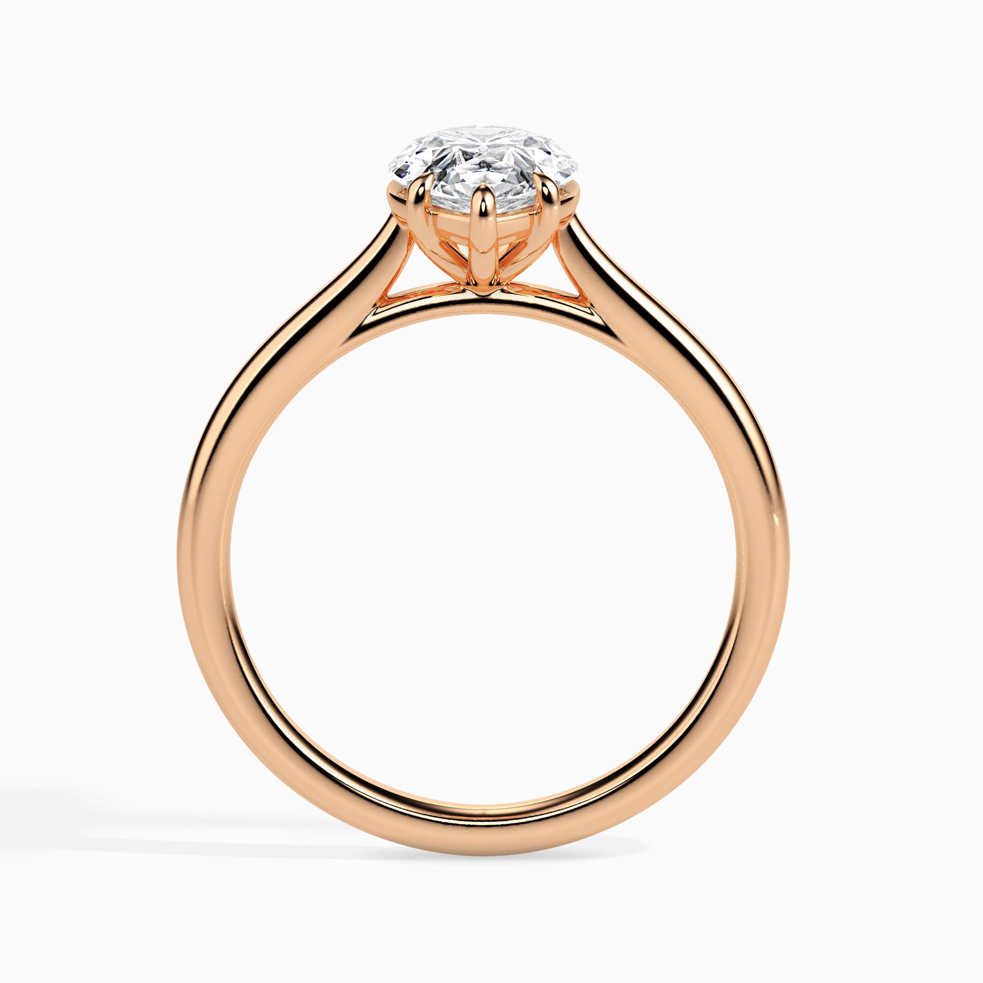 1 CT Marquise Grace Ring with Lab-Grown Diamonds