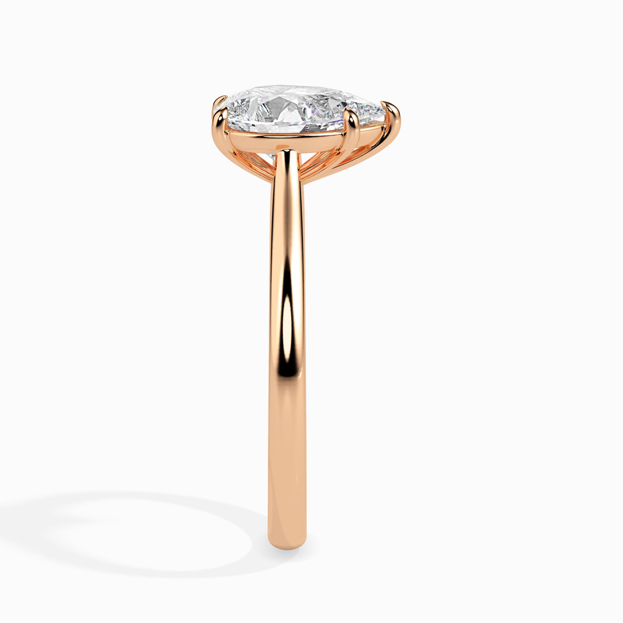 1 CT Marquise Grace Ring with Lab-Grown Diamonds