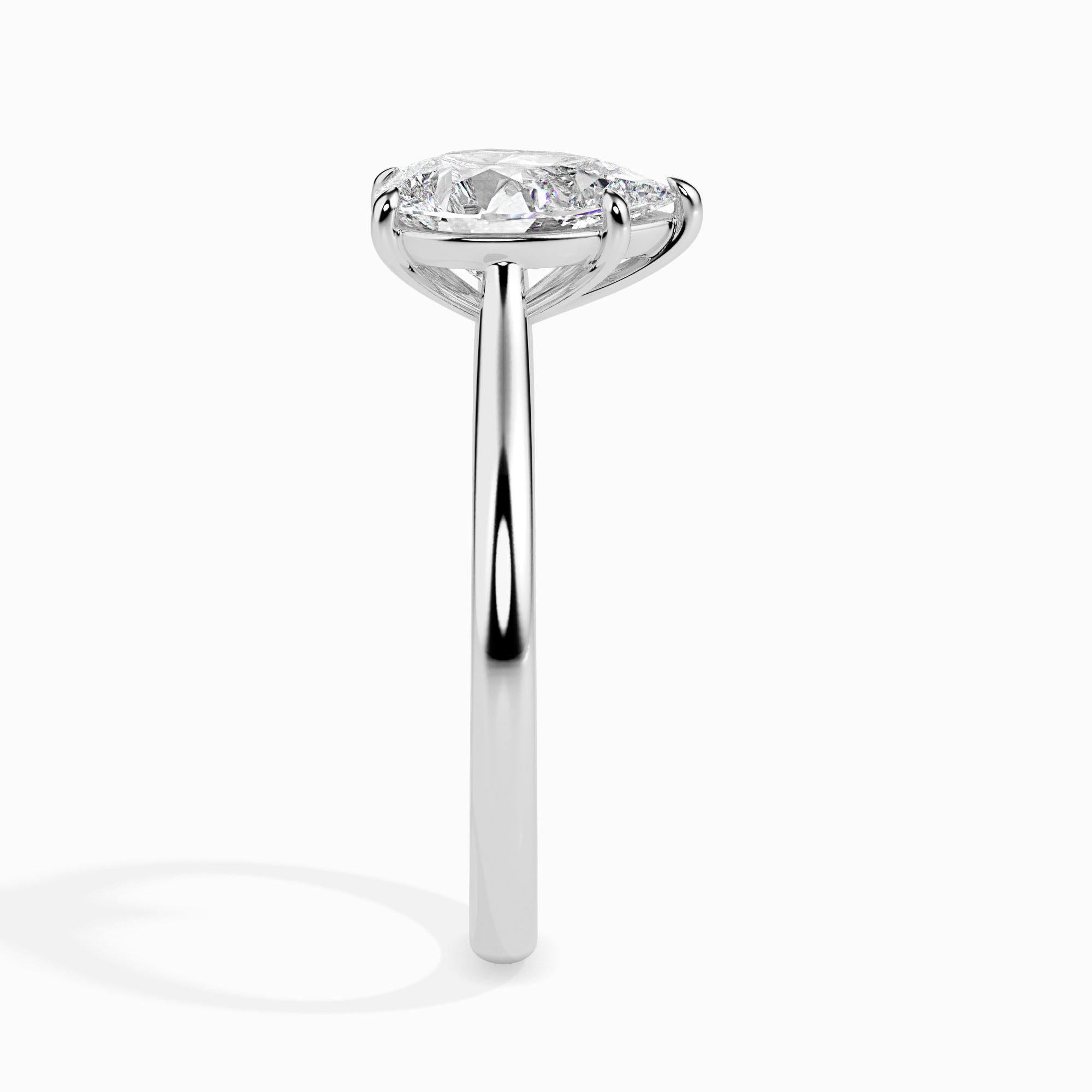 1 CT Marquise Grace Ring with Lab-Grown Diamonds