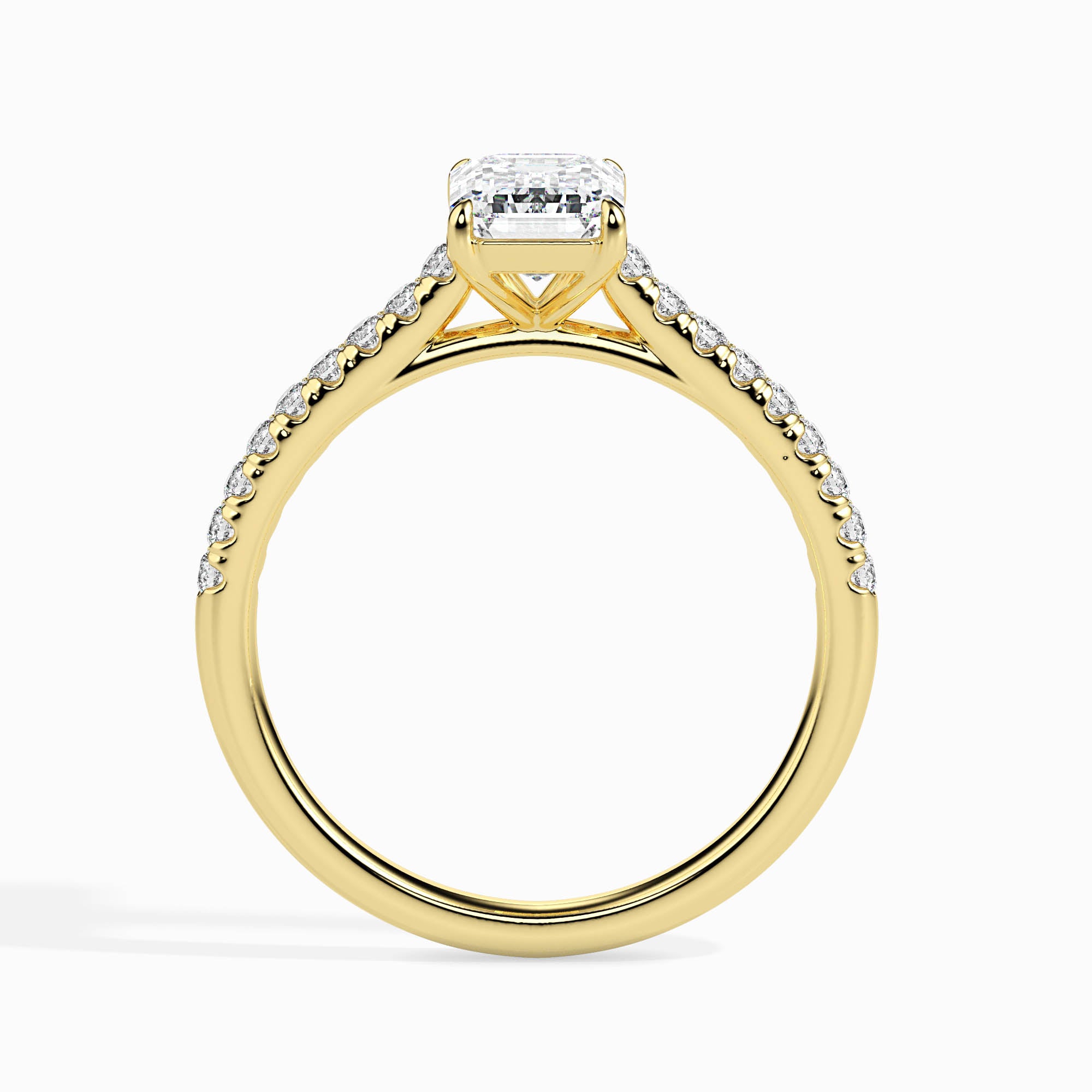 1.5 CT Lambency passion Solitaire Diamond Ring