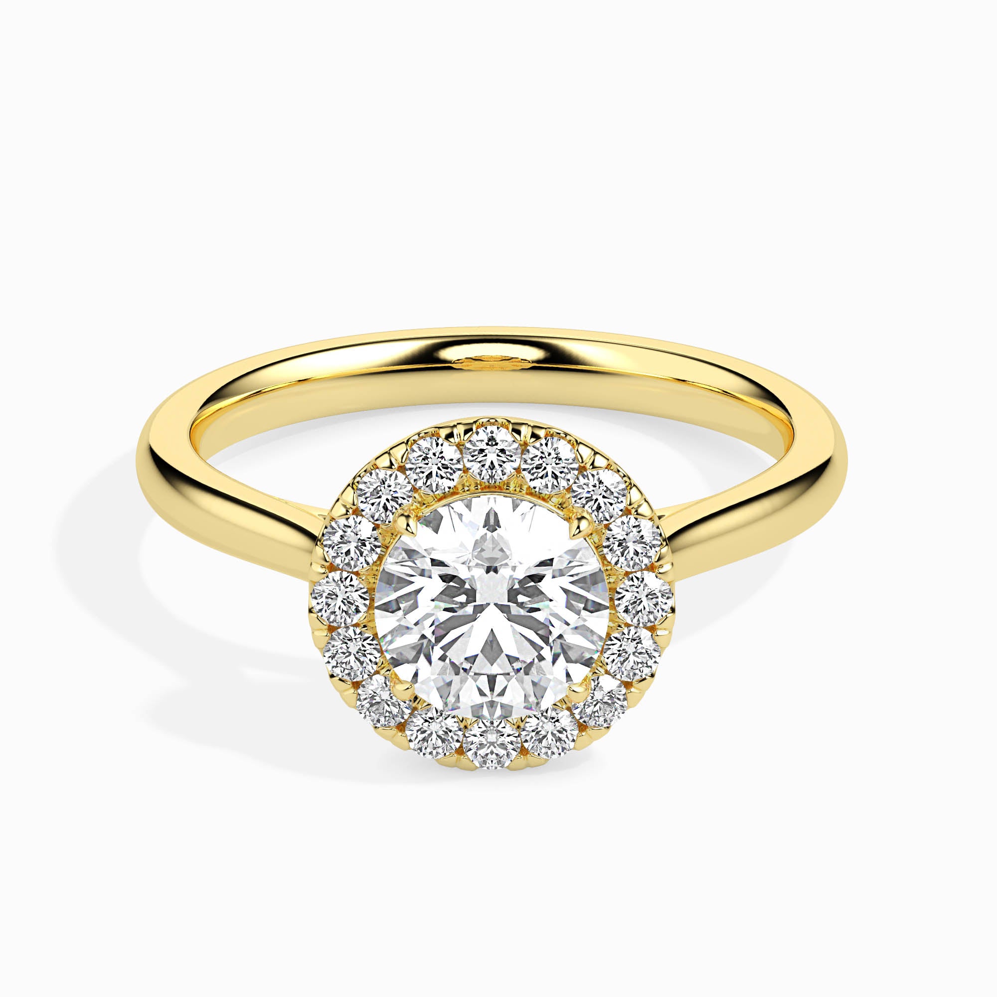 0.5 CT Radiant Grandeur Diamond Ring