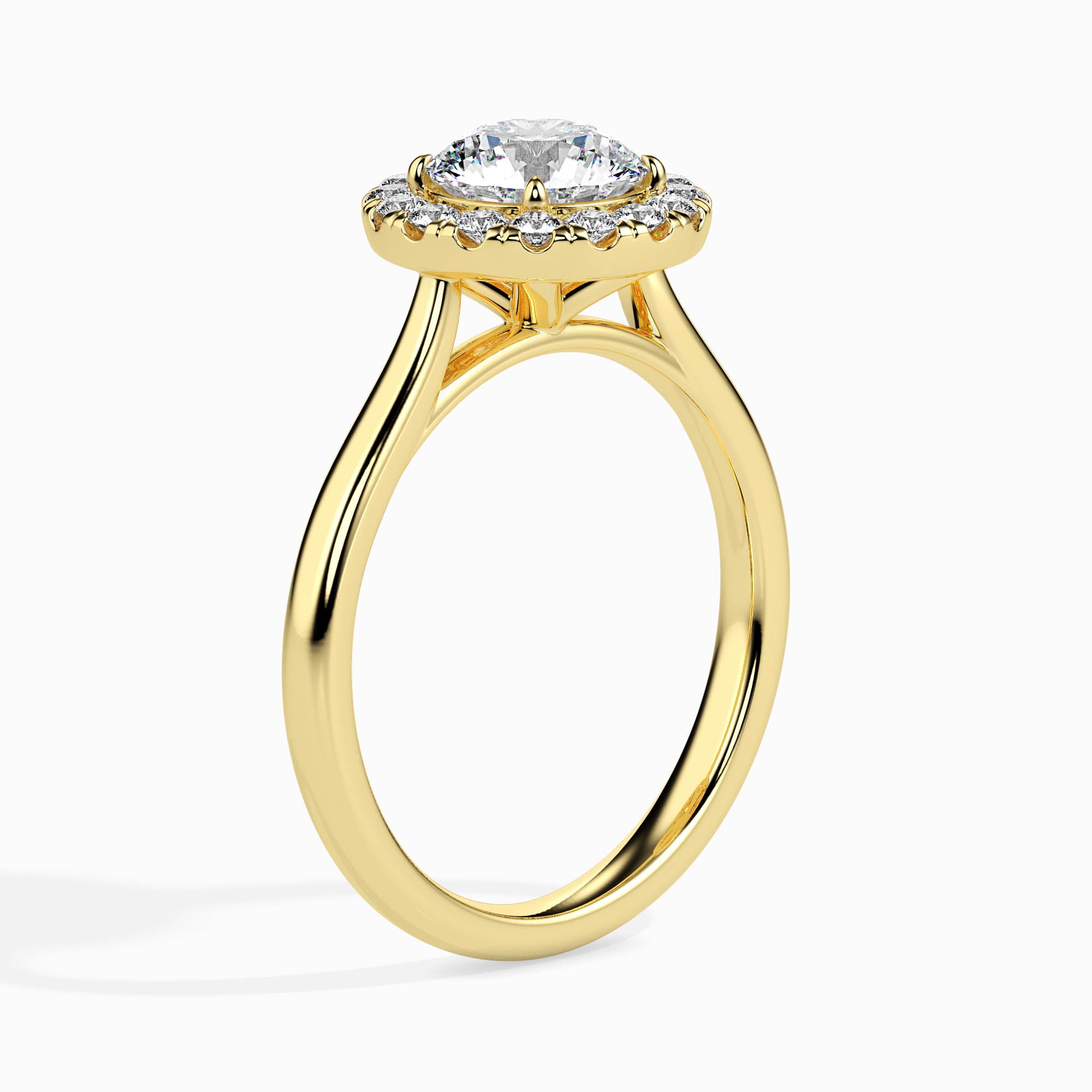 1 CT Radiant Grandeur Diamond Ring