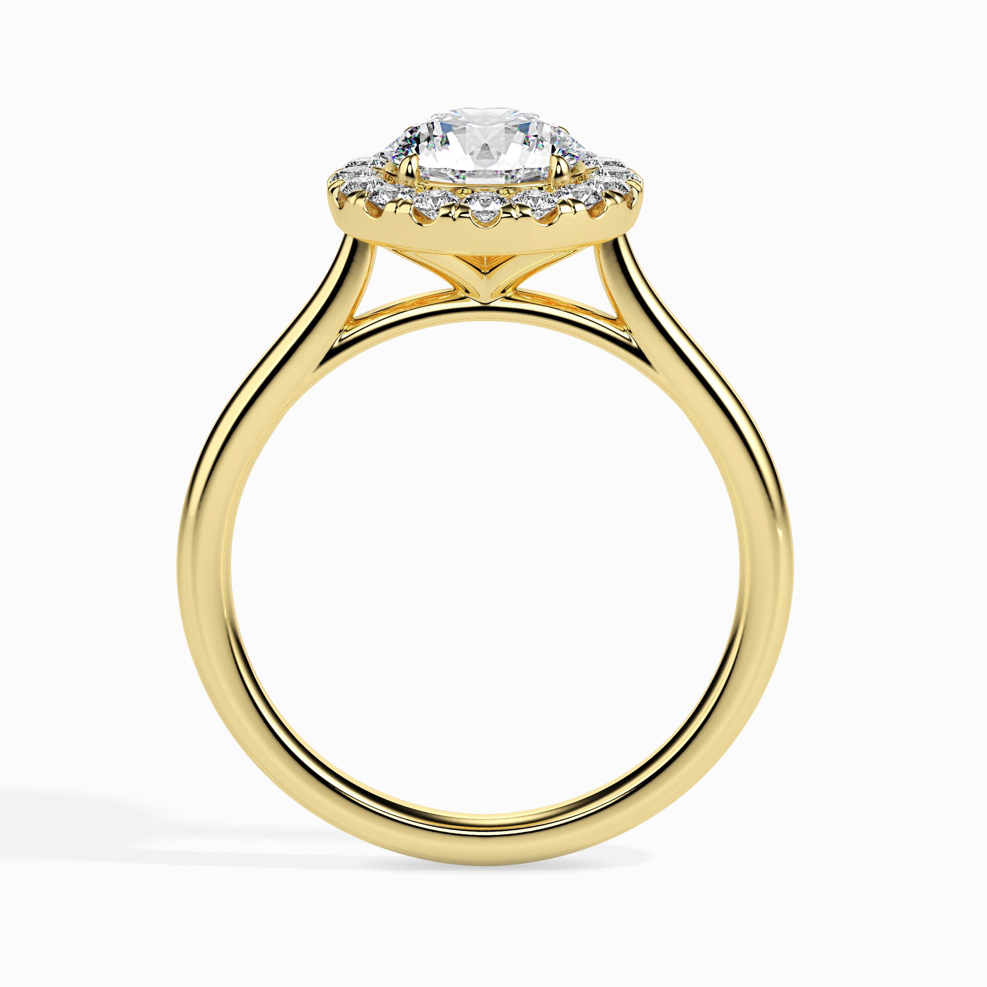 2 CT Radiant Grandeur Diamond Ring