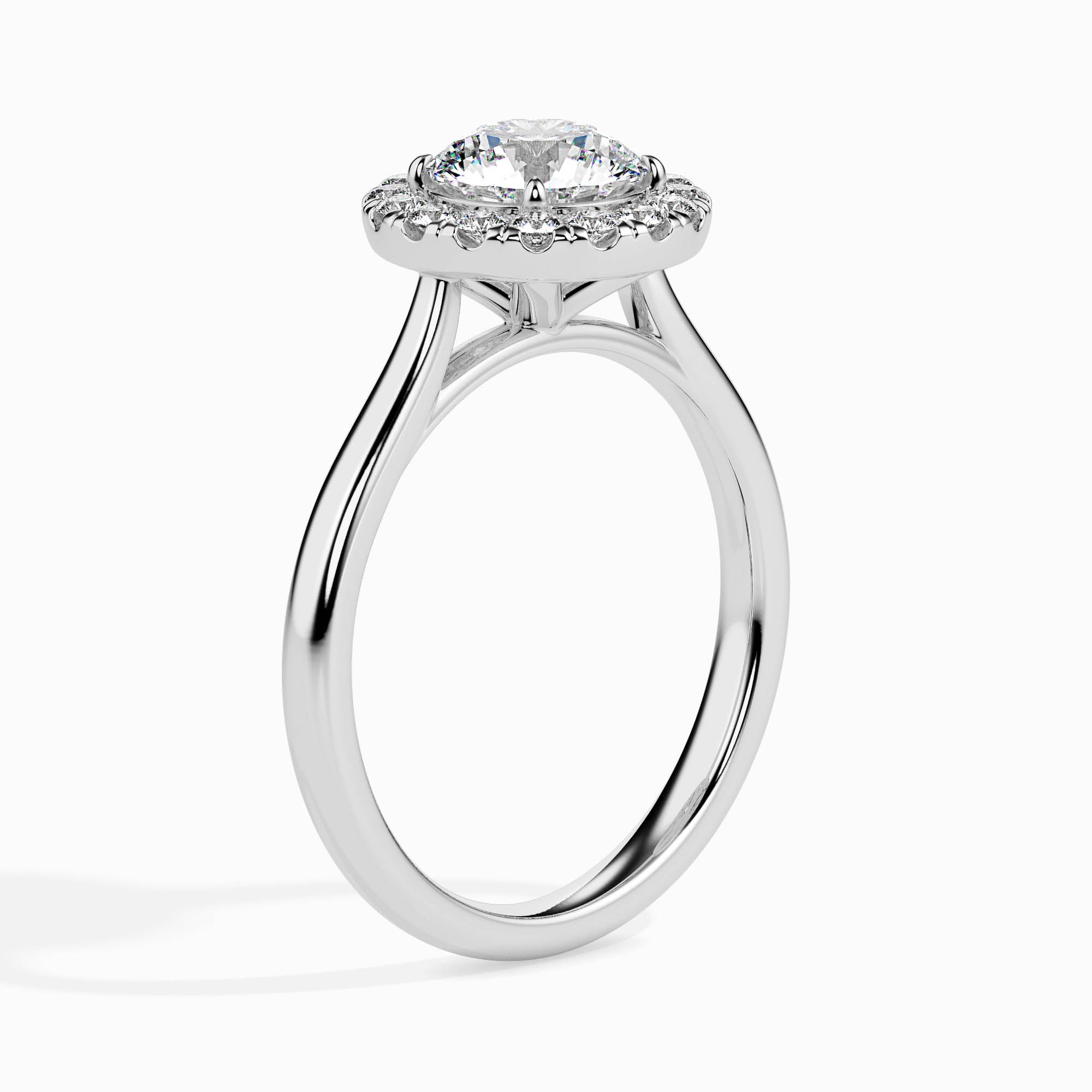 0.5 CT Radiant Grandeur Diamond Ring