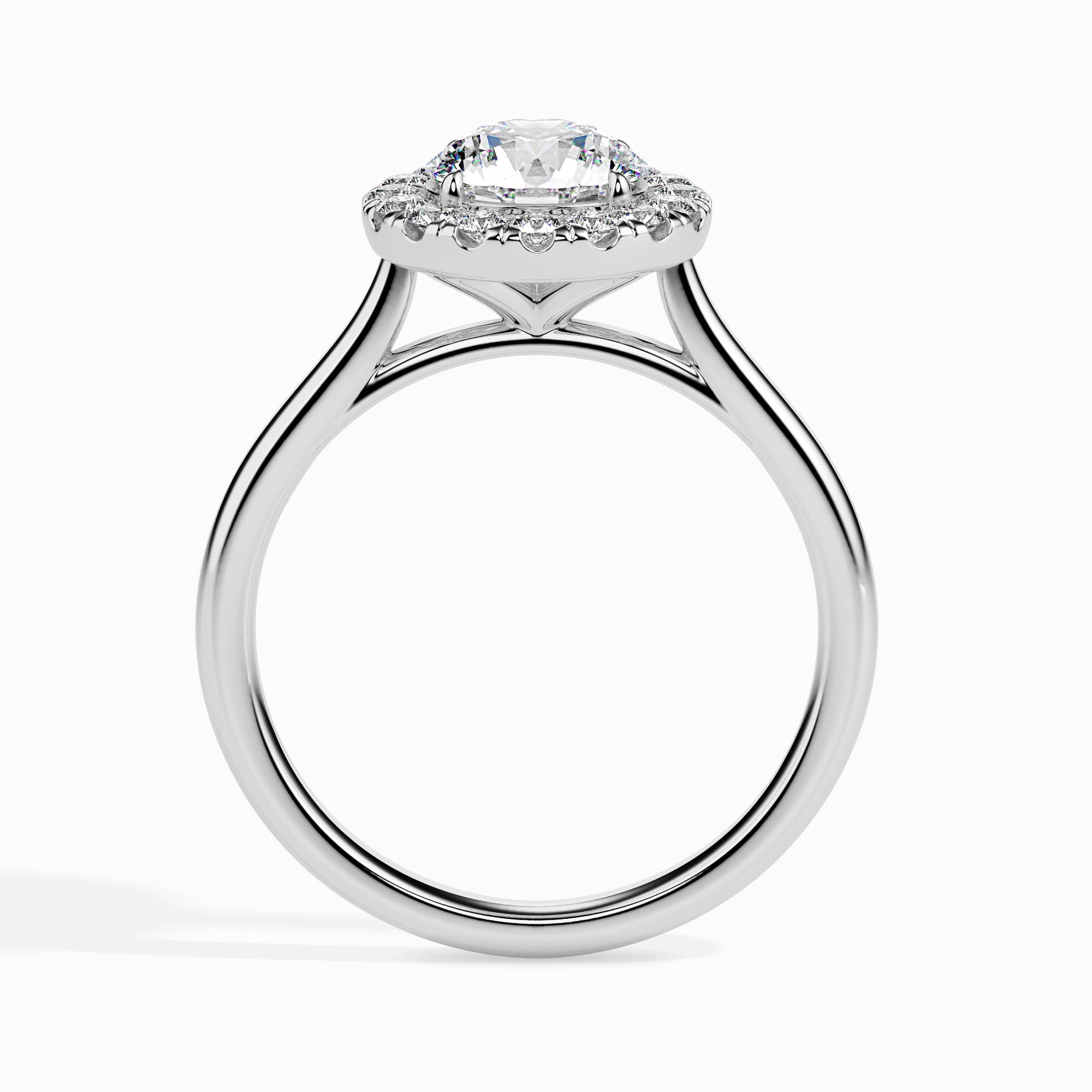 0.5 CT Radiant Grandeur Diamond Ring