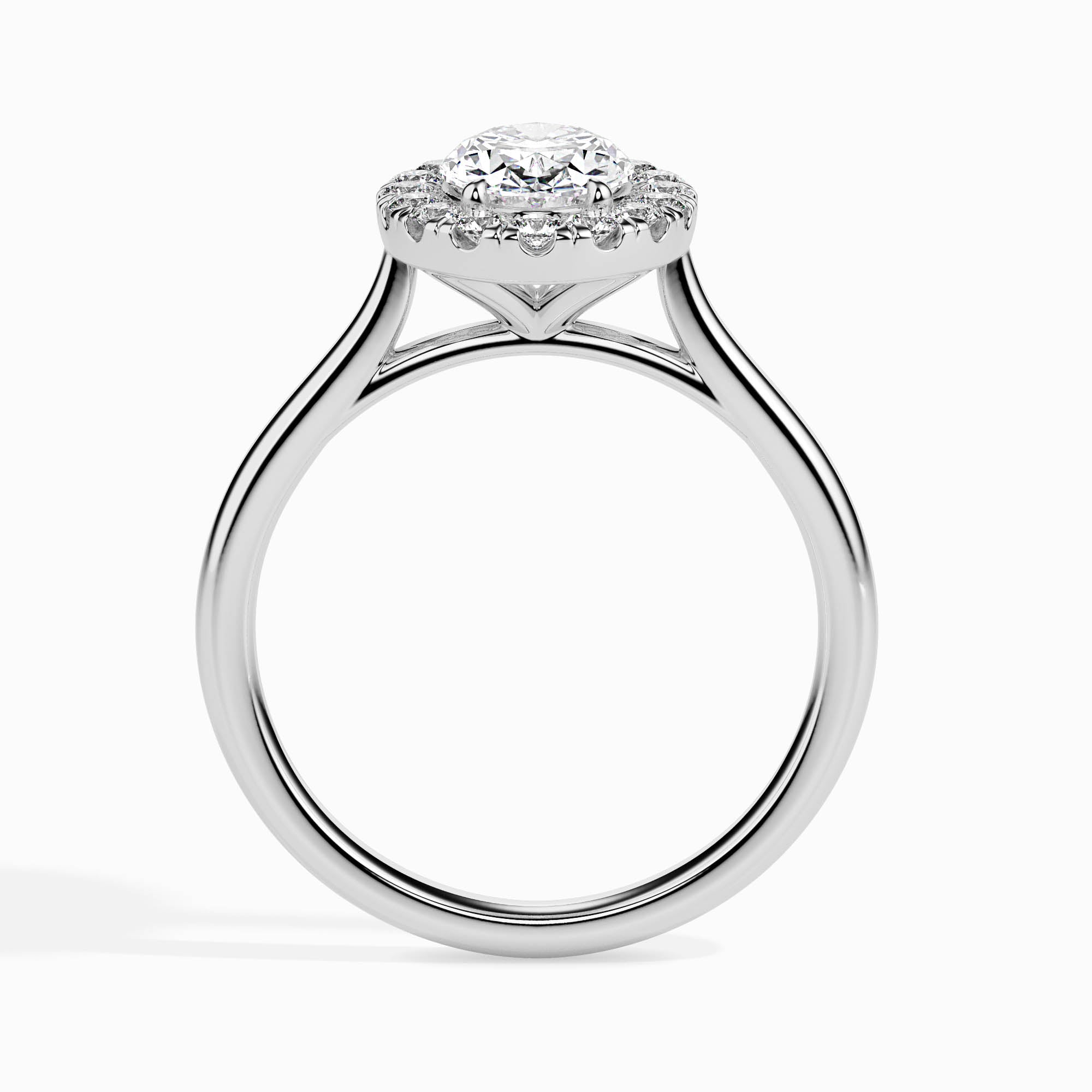 1.5 CT Luxe Oval Halo Diamond Dream Ring