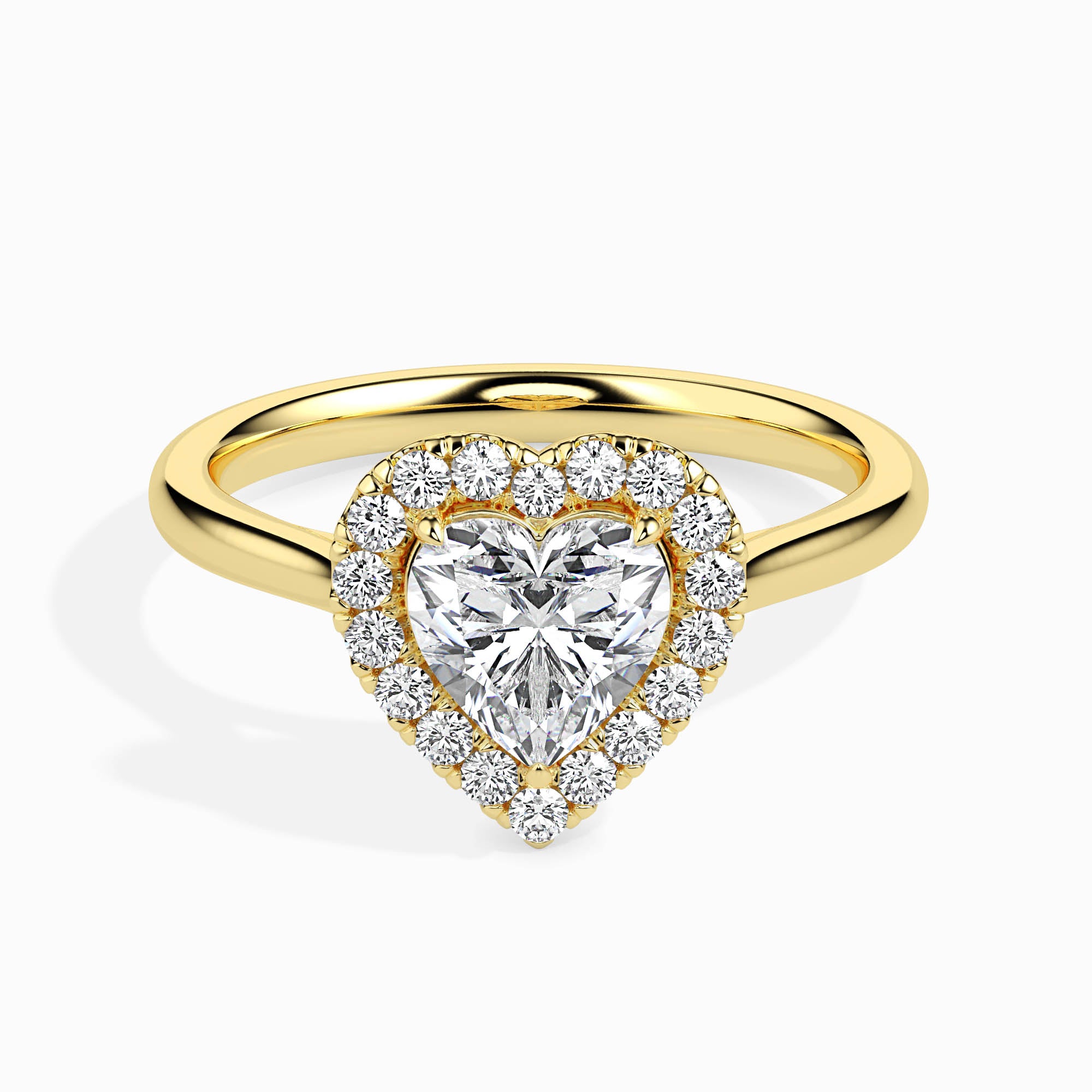 0.5 CT Radiant Luxury Sentimental Lab-Grown Diamond Ring