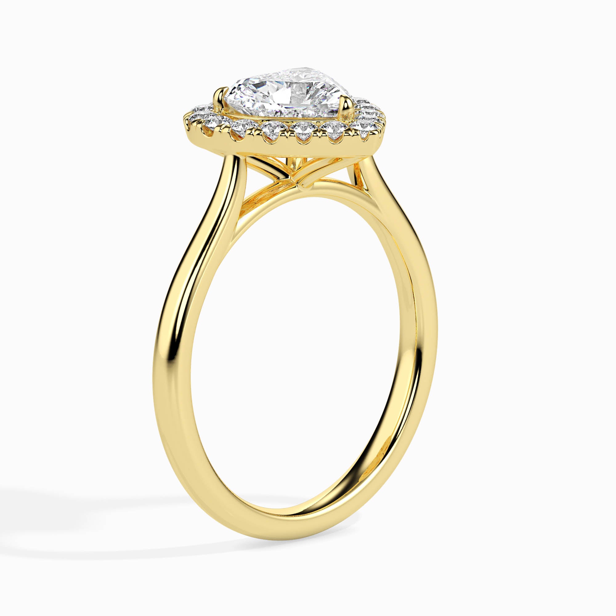 0.5 CT Radiant Luxury Sentimental Lab-Grown Diamond Ring