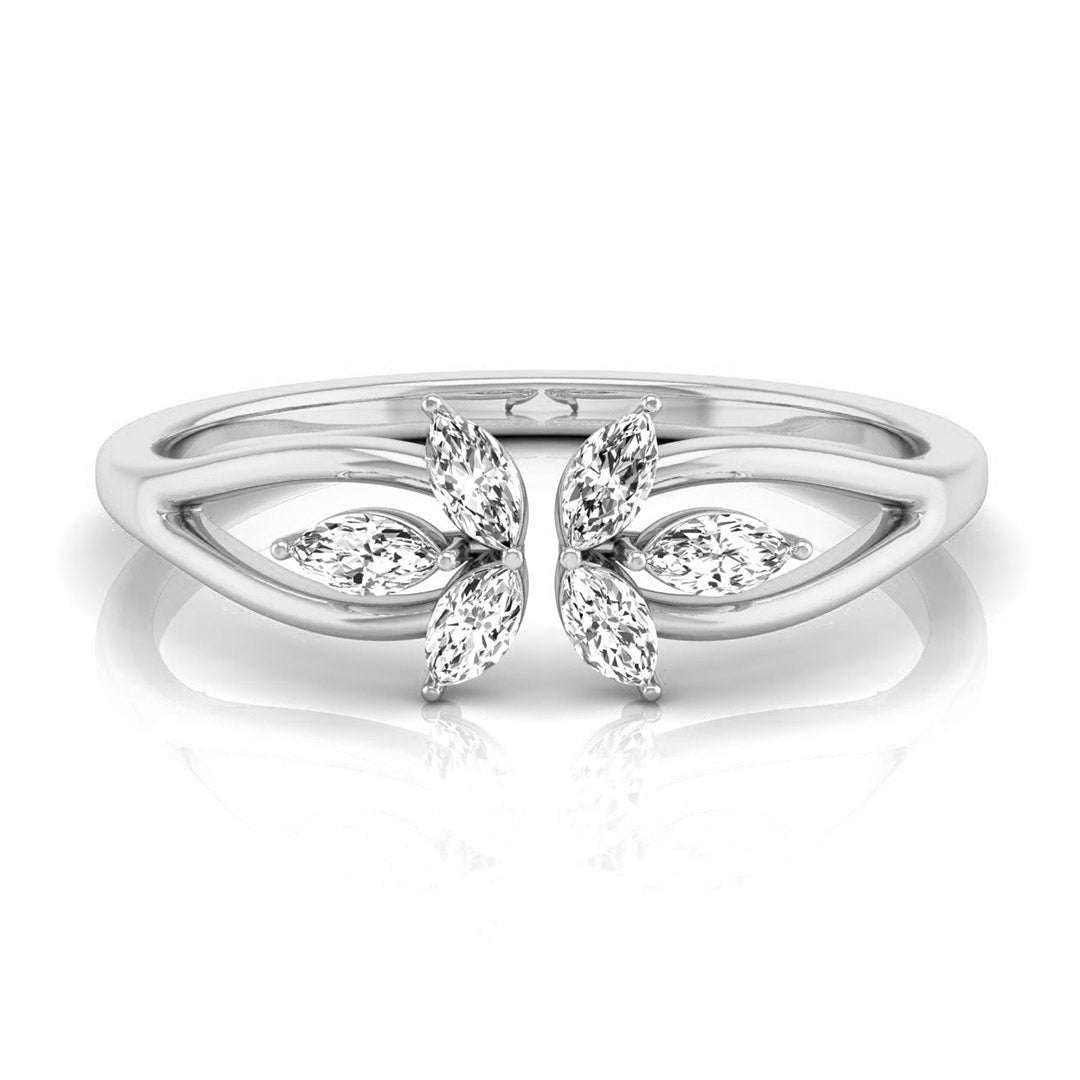 Delicate Bloom Diamond Ring