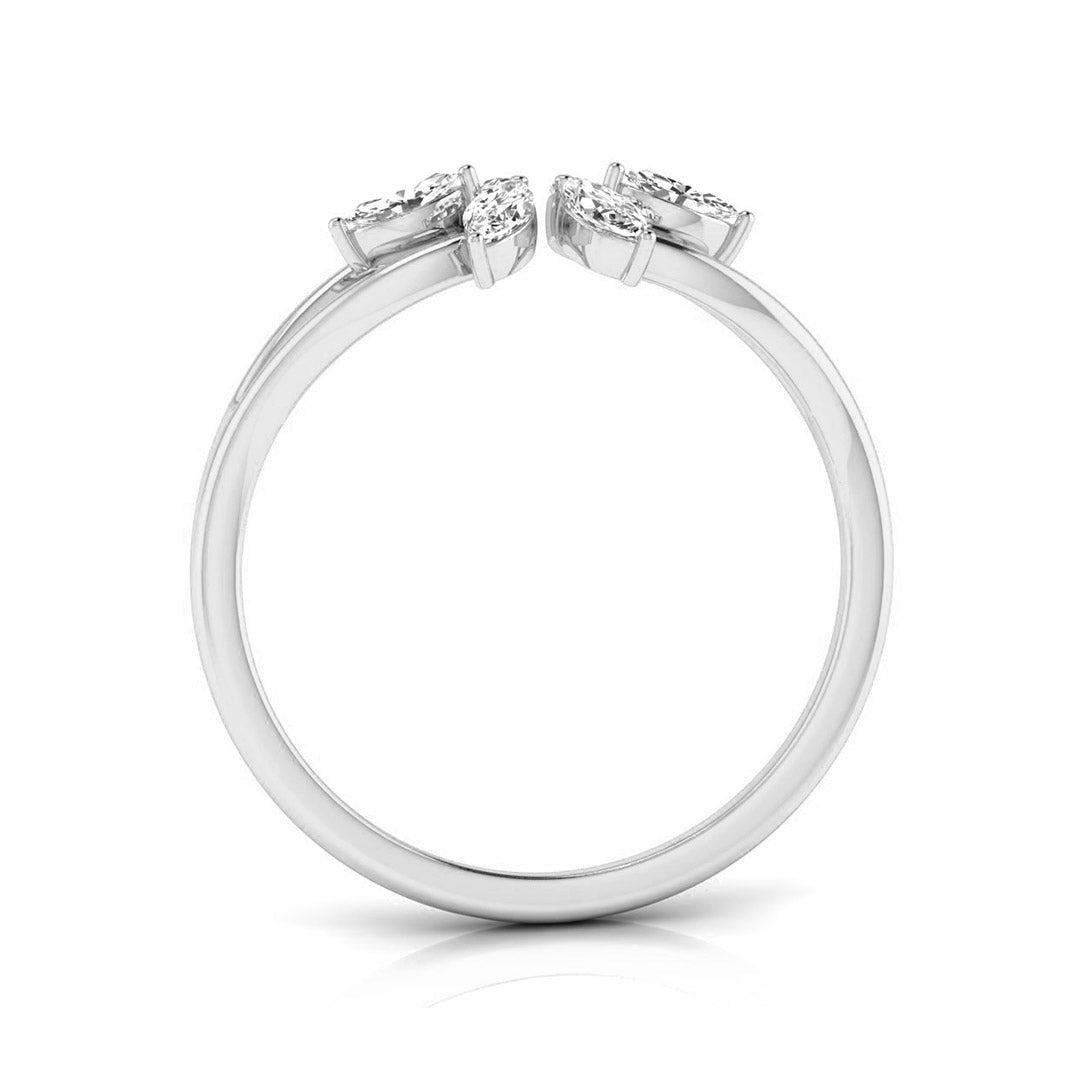 Delicate Bloom Diamond Ring