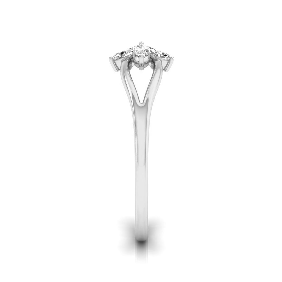 Delicate Bloom Diamond Ring