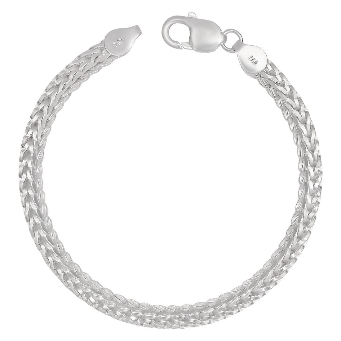 Timeless Strength Silver Men's 925 Sterling Silver bracelet