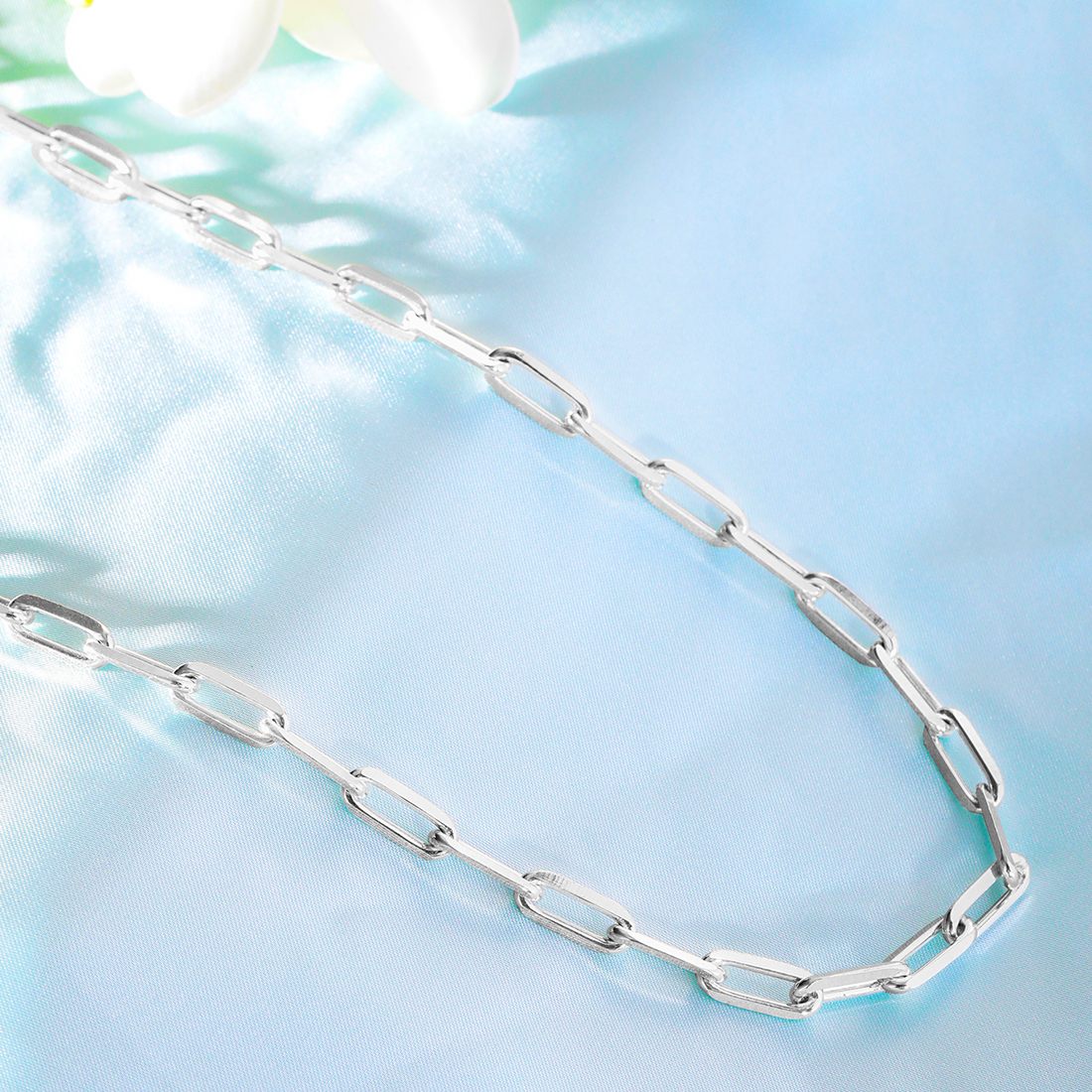 Men's 925 Sterling Silver Linked Chain