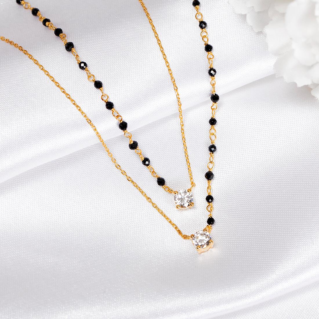 Divine Unity 925 Sterling Silver Gold-Plated Mangalsutra