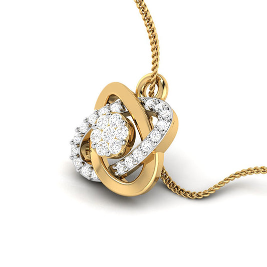 Halo Universe Lab-Grown Diamond Pendant without Chain