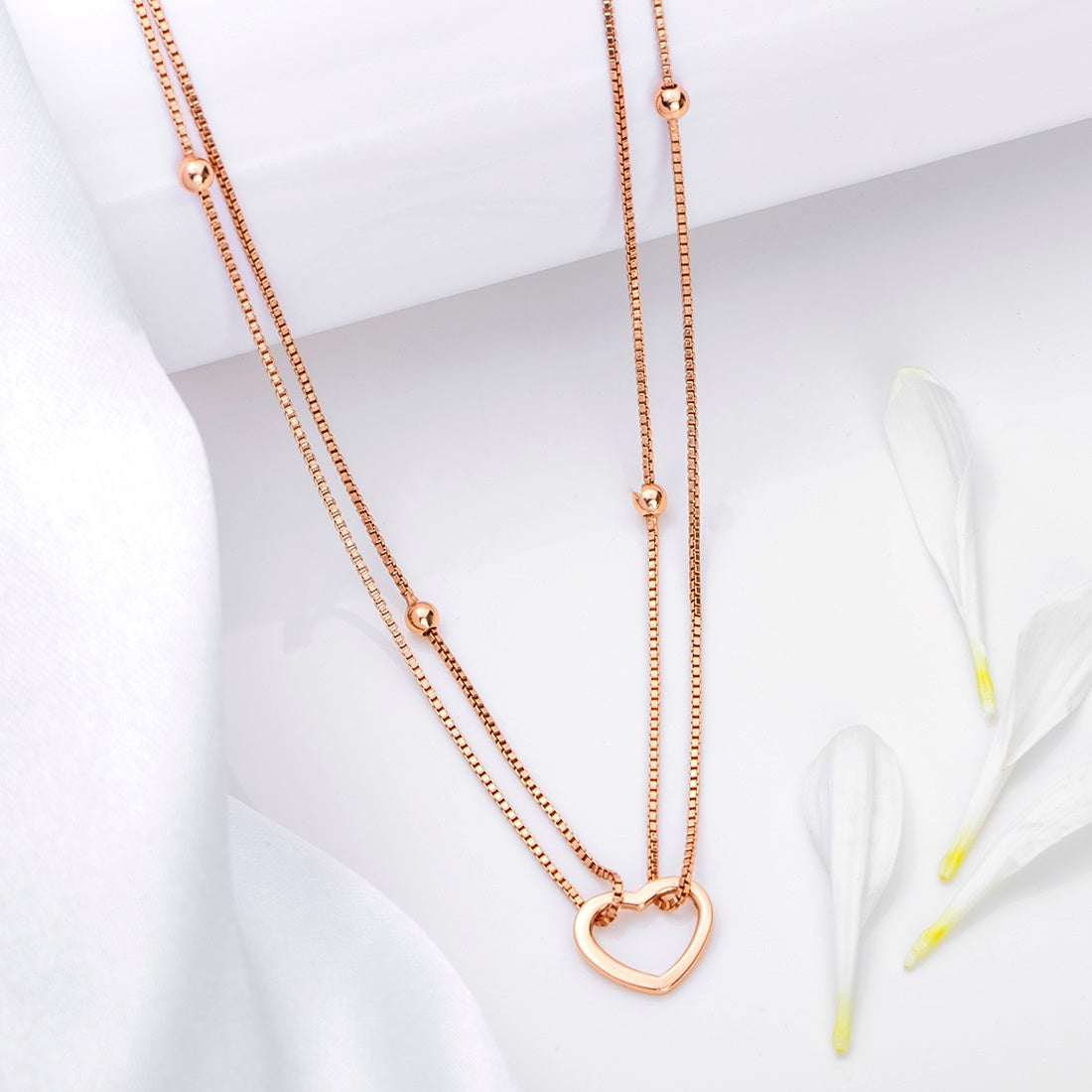 Dainty Rose Gold 925 Sterling Silver Waist Chain