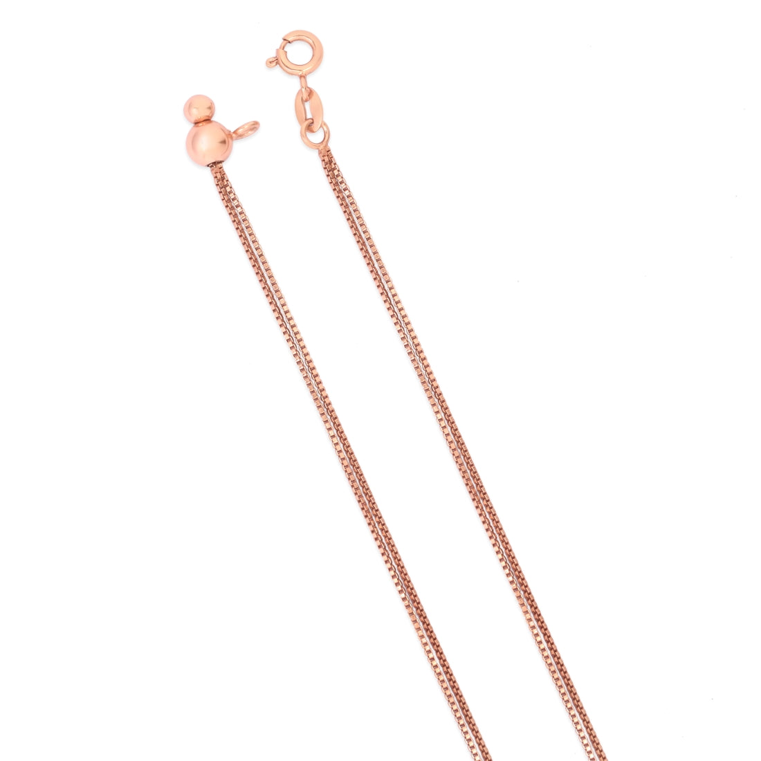 Dainty Rose Gold 925 Sterling Silver Waist Chain