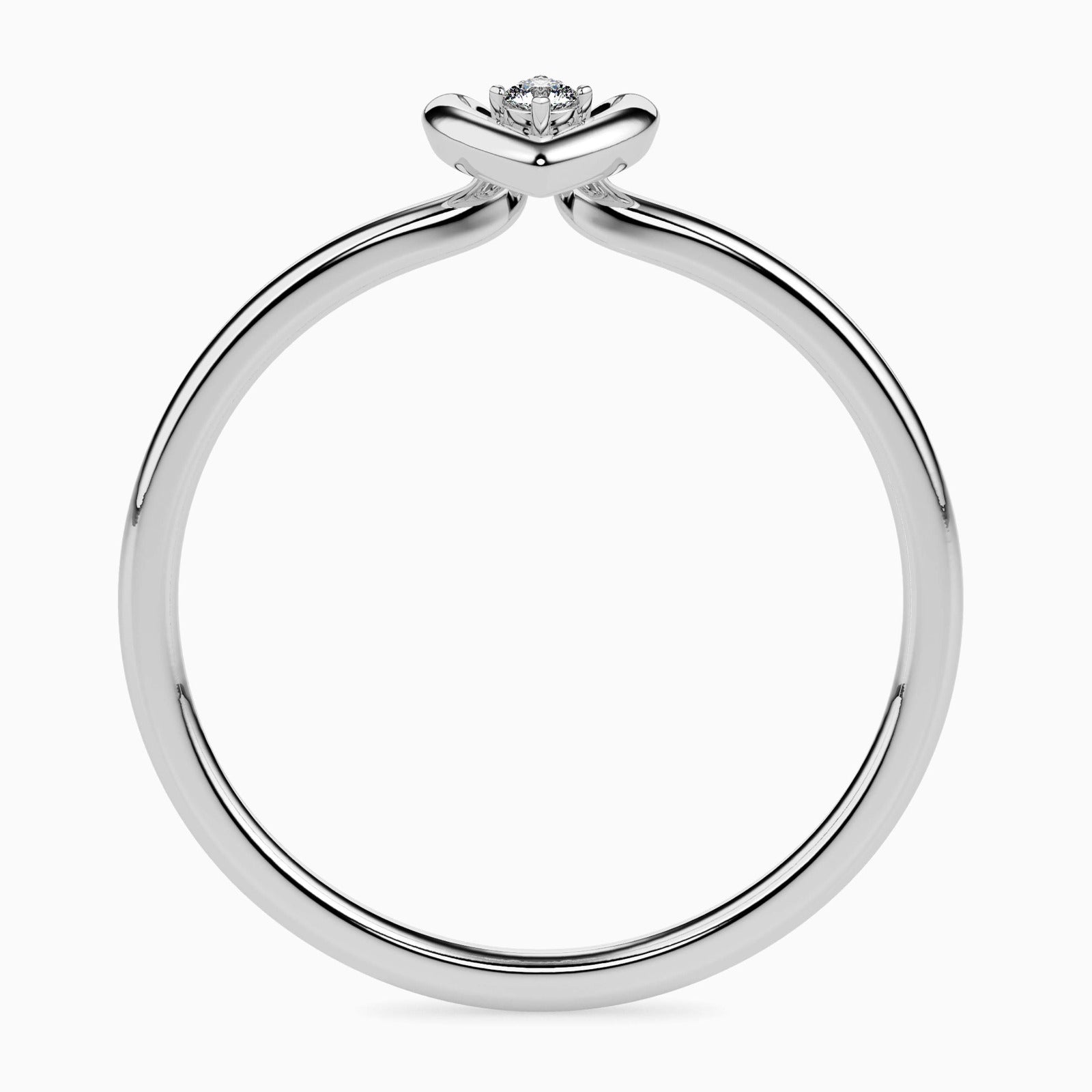 Sparkling Allure Lab-Grown Diamond Heart Ring